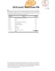 june 2018 cfa level 1|CFA Level I 1 Mock Exam June, 2018 Revision 1 .